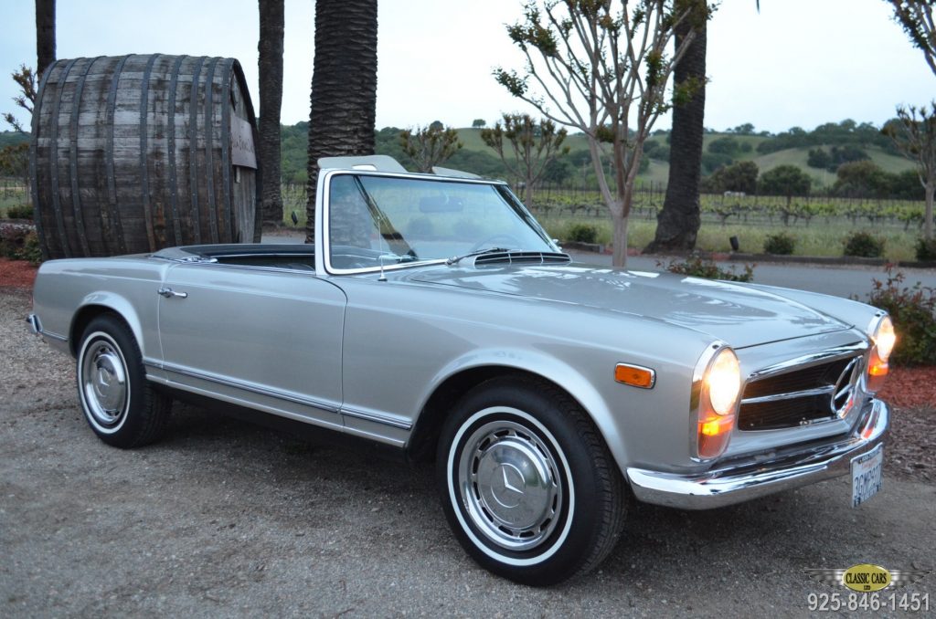 1969 Mercedes Benz 280SL CLASSIC CARS LTD, Pleasanton California