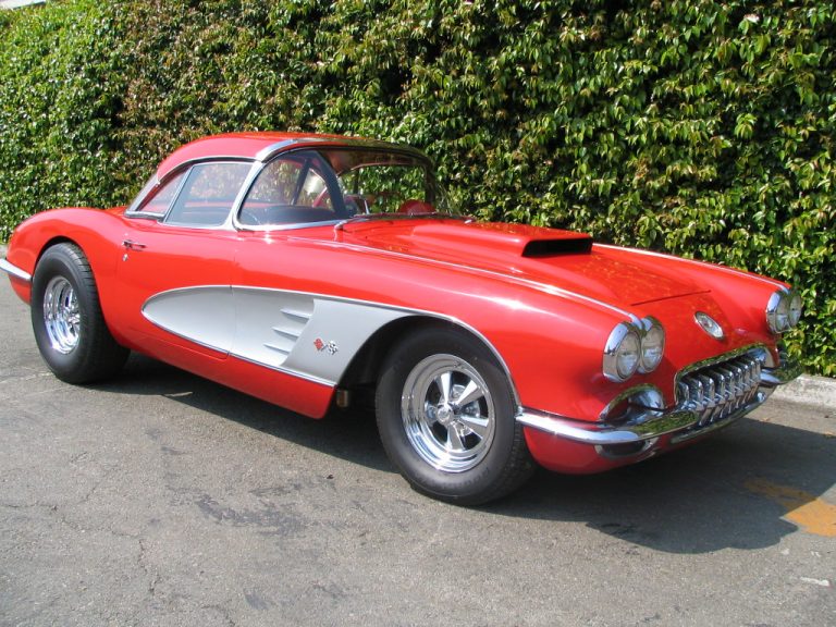 1959 Pro Street Corvette CLASSIC CARS LTD, Pleasanton California