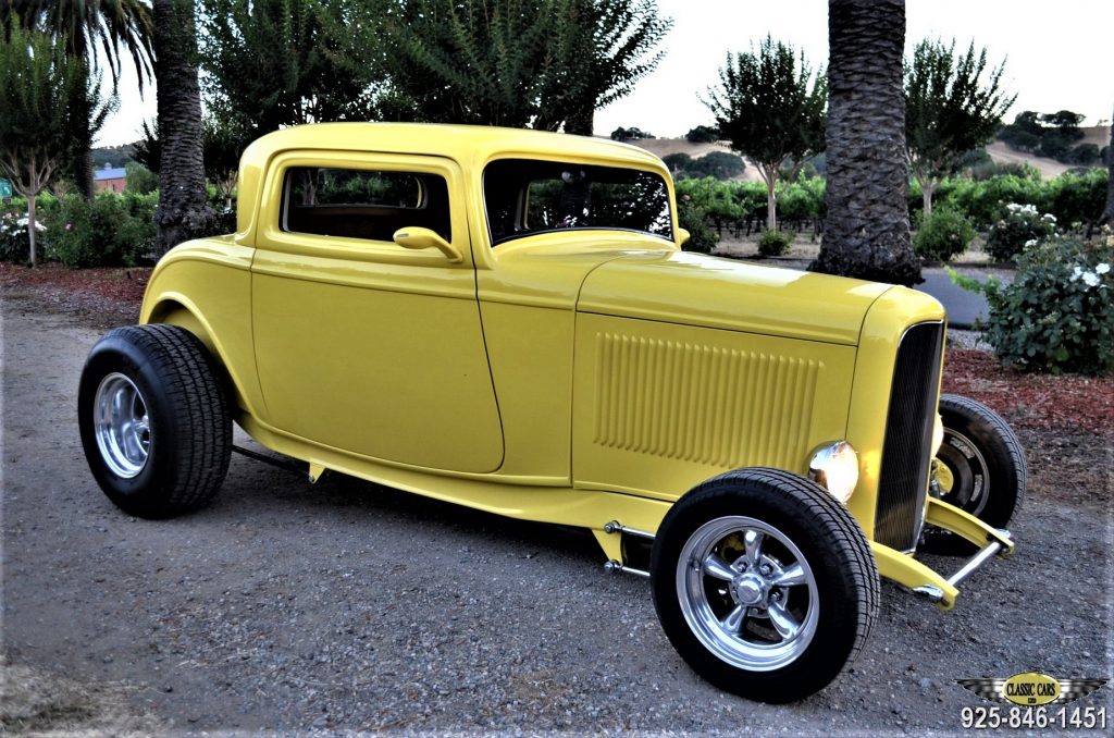 1932 Ford 3-Window Deuce Coupe - CLASSIC CARS LTD, Pleasanton California