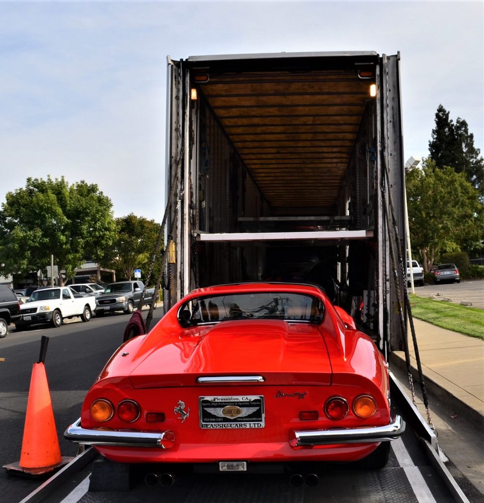 Vehicle transport shipping service classic car