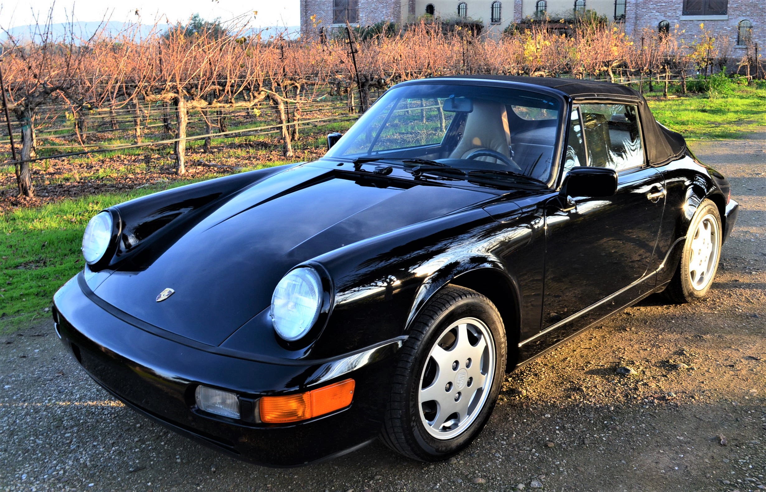 1990 Porsche Carrera Cabriolet CLASSIC CARS LTD Pleasanton California