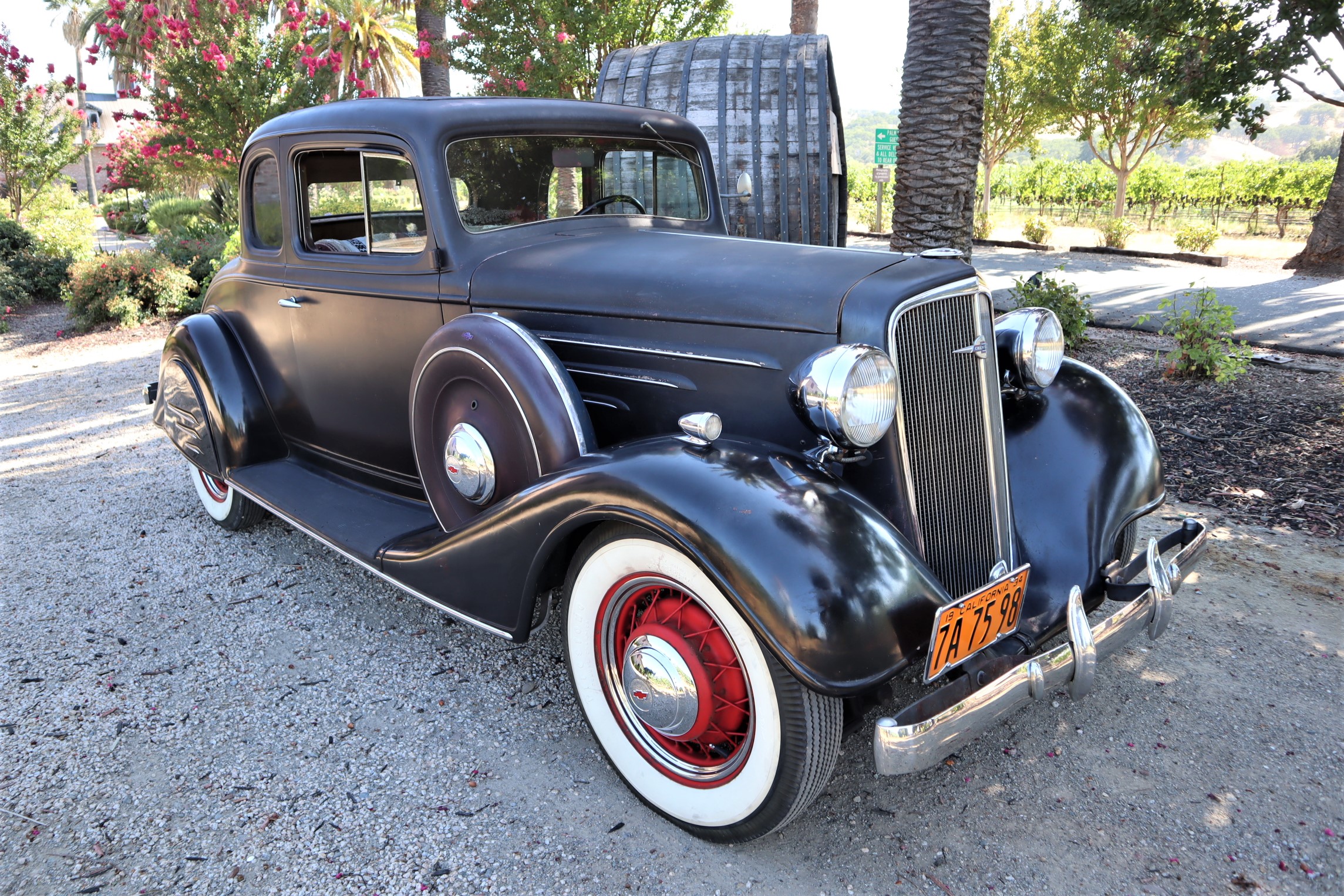 1934 Chevrolet Rumble Seat Coupe - Survivor! - CLASSIC CARS LTD, Pleasanton  California
