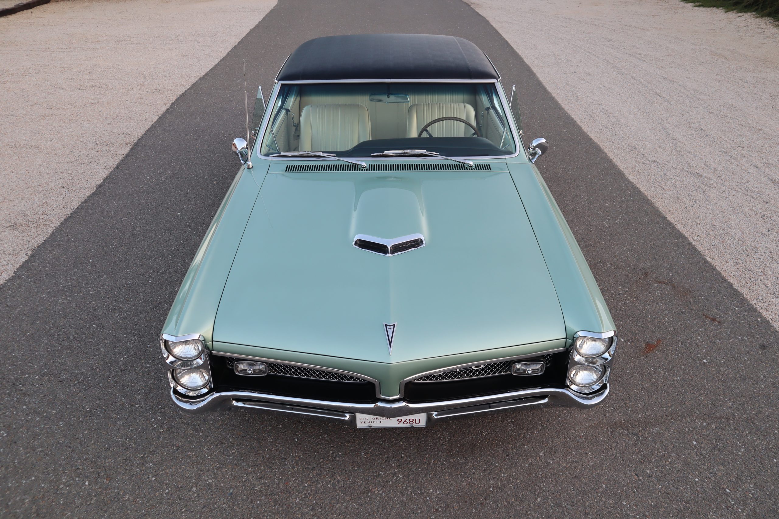 Green 1967 Pontiac GTO Factory 4-Speed