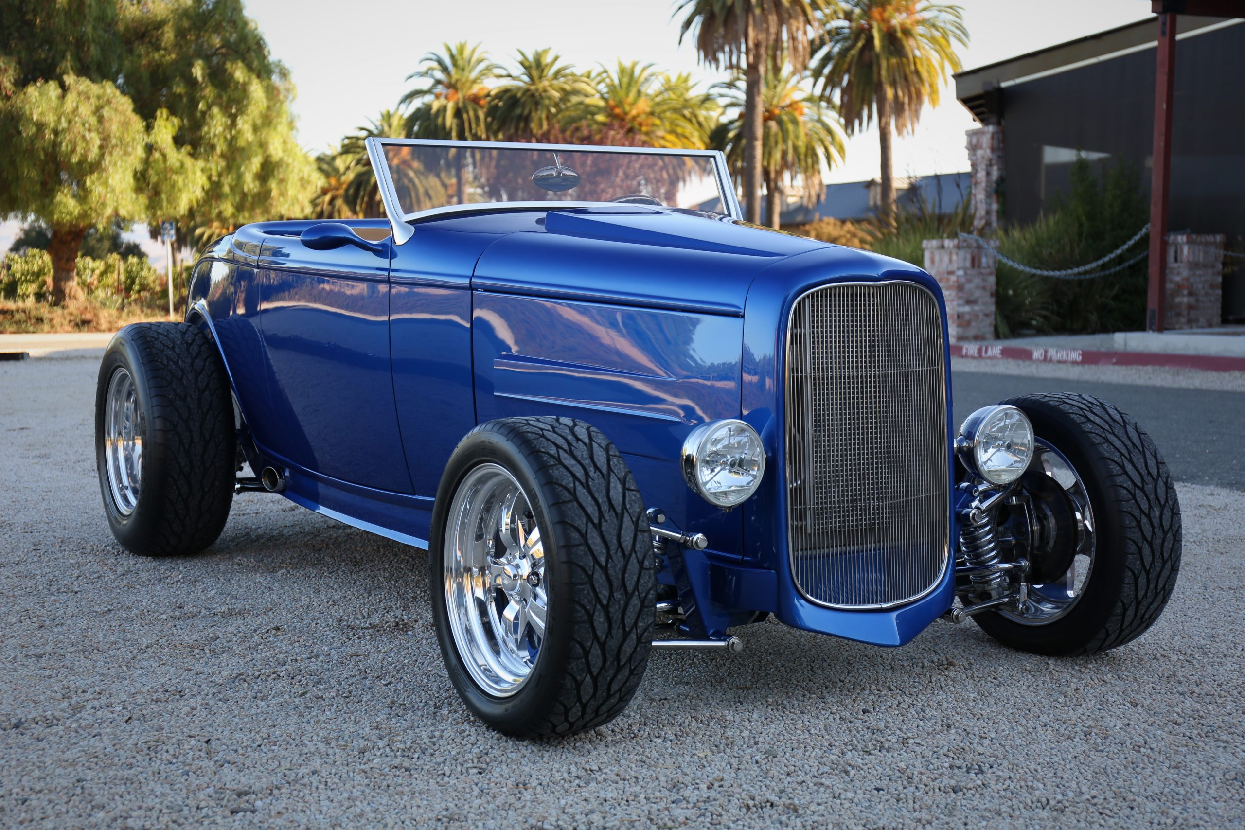 Electric Blue 1932 Ford Highboy Roadster, Tan Leather Interior, 5.7 Liter LS1 Engine, 4-Speed Automatic Transmission