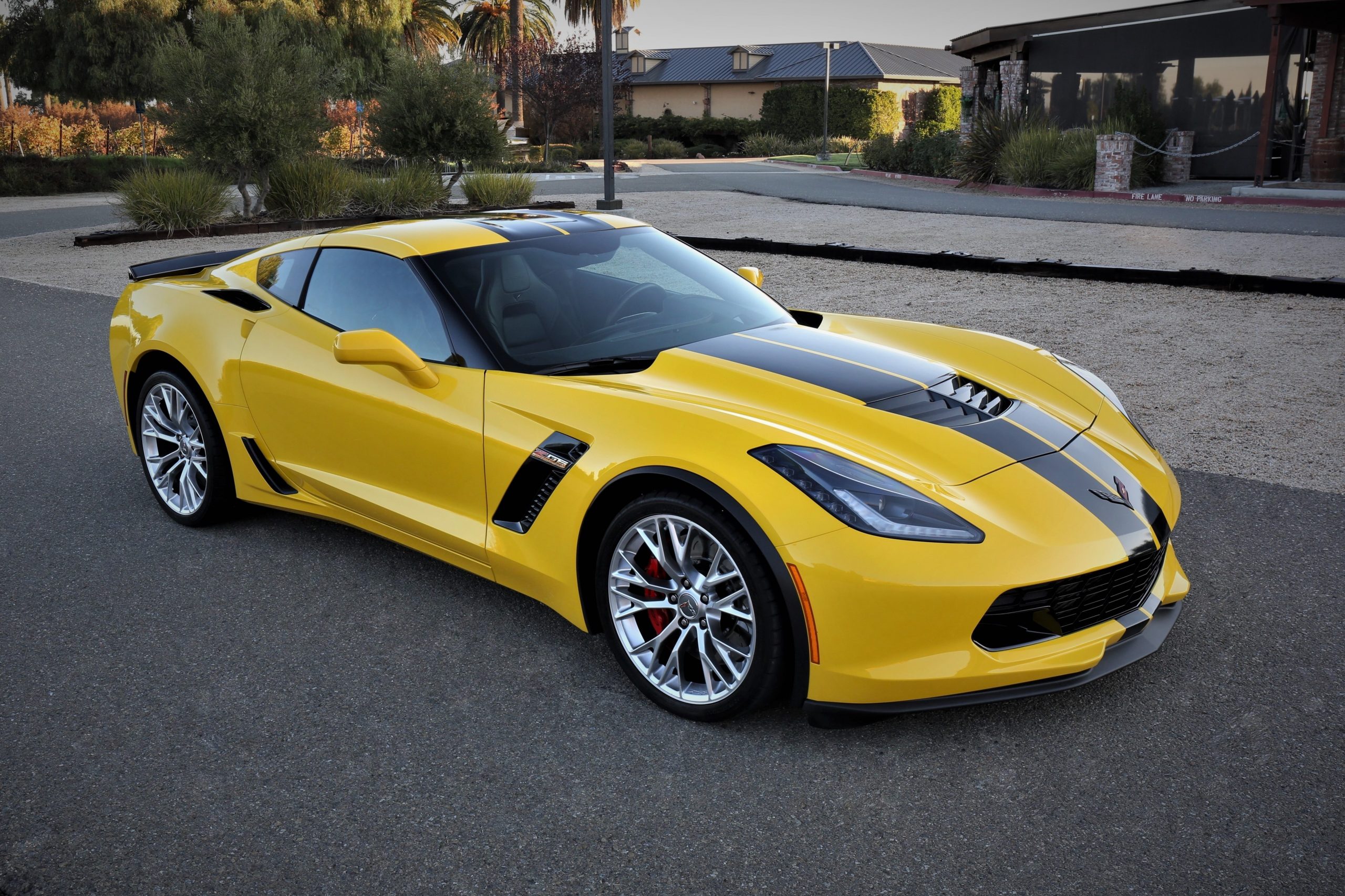 Yellow 2015 Chevrolet Corvette Z06 – 9K One-Owner California Miles